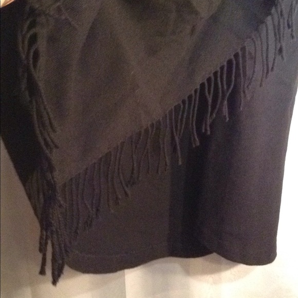 Lauren Ralph Lauren Wool Maxi Skirt Fringe $159